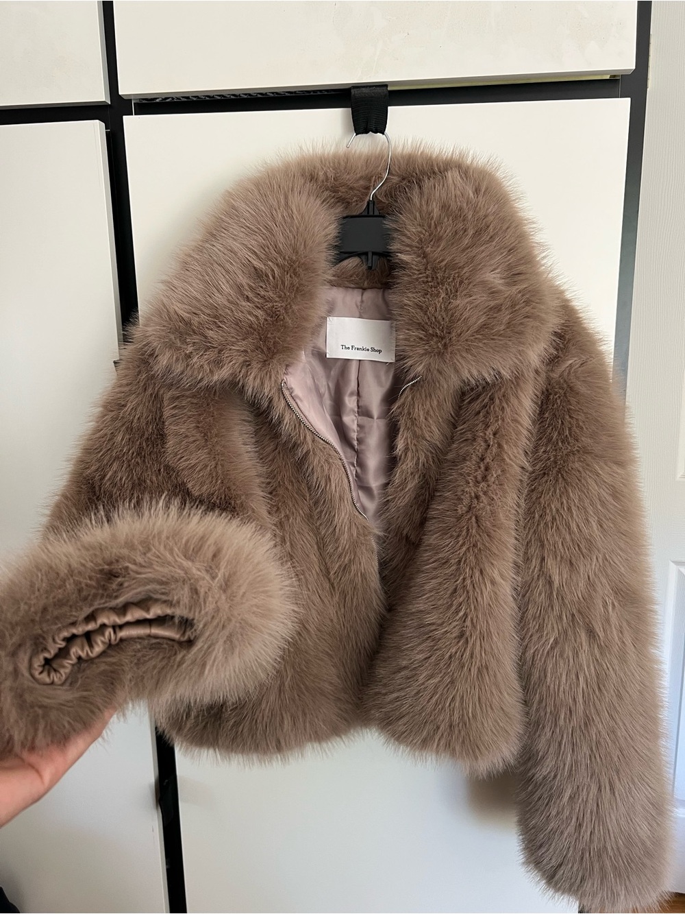 Like new Frankie Shop faux fur jacket - Picture 2 of 4